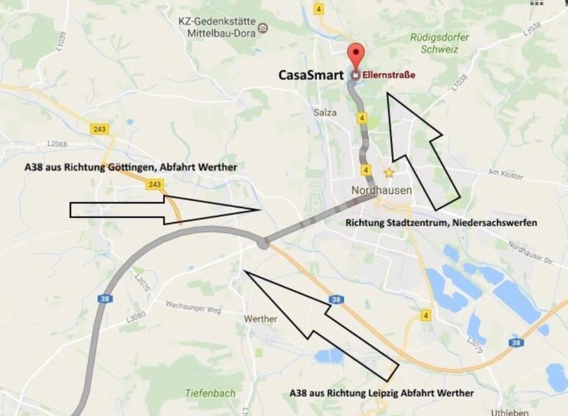 Casasmart // Das Ferienhaus Am Harz Нордгаузен Екстер'єр фото